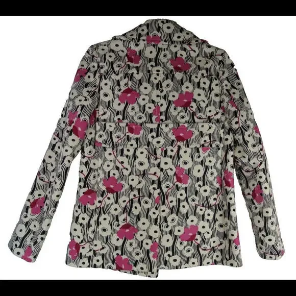 NEW Valentino Caban Printed Wool Blend Blazer Jacket - SZ 40 #DC267